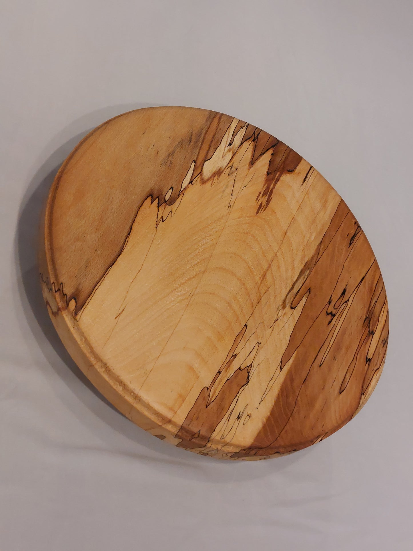 Spalted Beech Wooden Lazy Susan