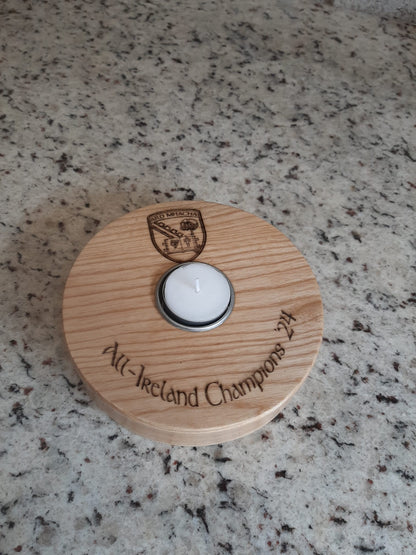 Round Armagh All-Ireland Champions Candle Holder