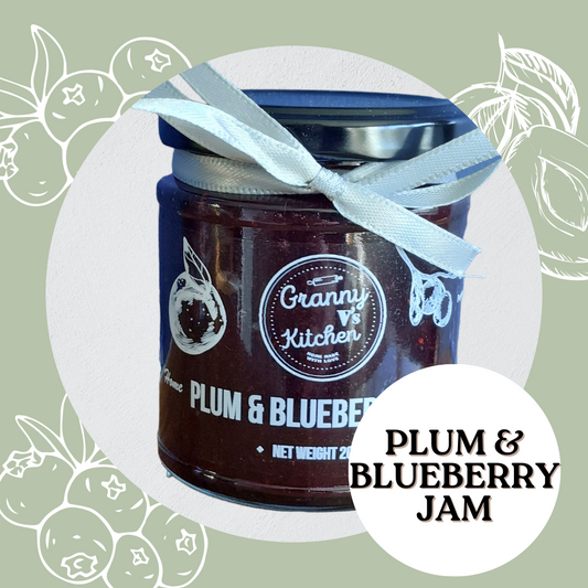 Plum and Blueberry Jam