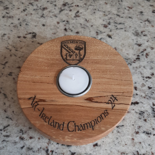 Round Armagh All-Ireland Champions Candle Holder
