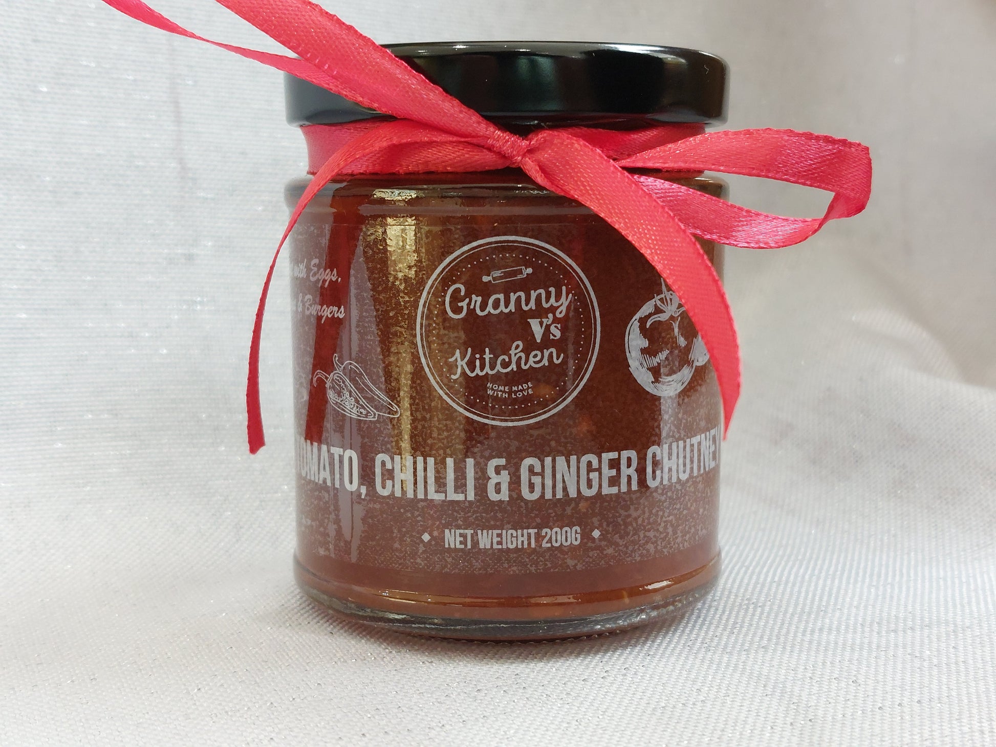 Chilli, Ginger & Tomato Chutney